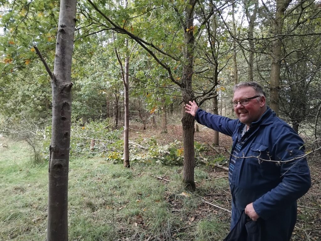 Chairman, Charlie, happy with the new glade